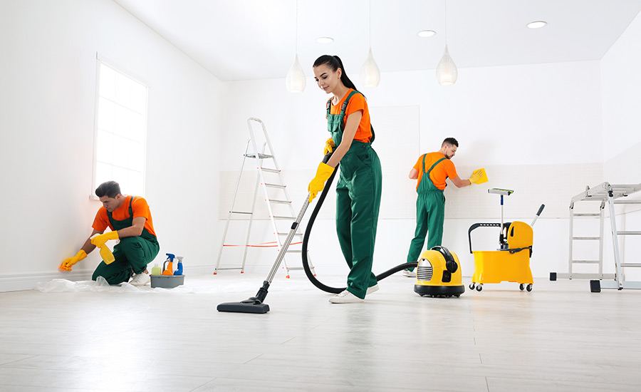Post-construction cleanup in Chicago
